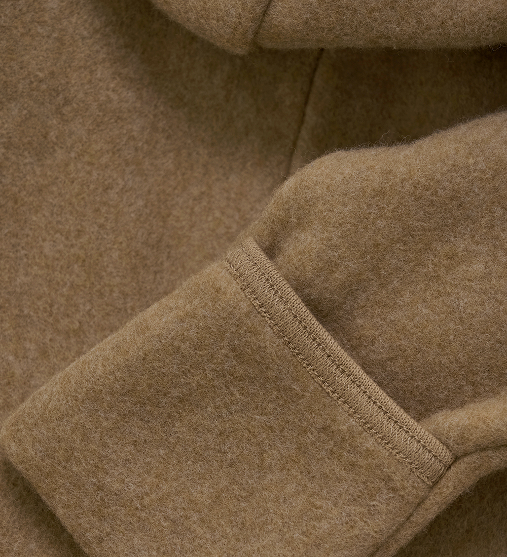 Huttelihut Pramsuit - Fleece - Molé Melange w. Ears