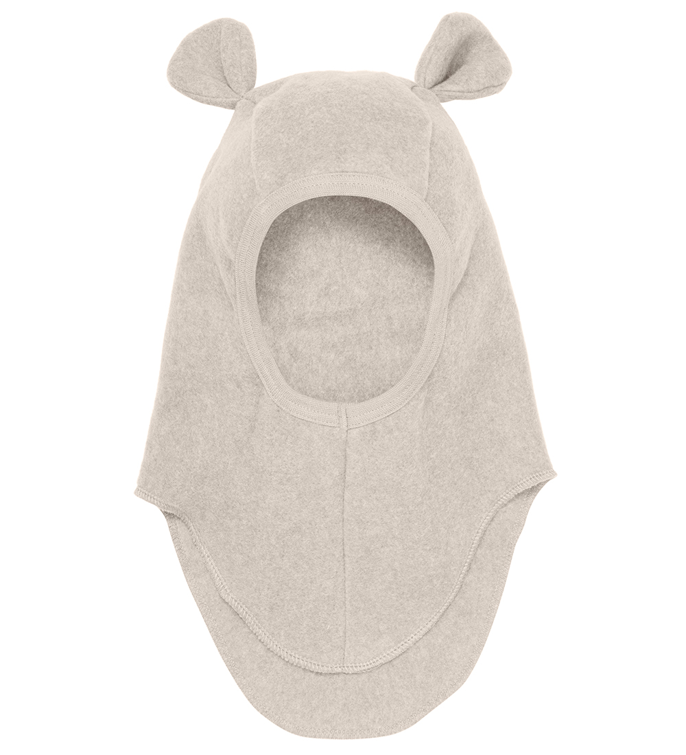 Huttelihut Balaclava - Fleece - Camel Melange w. Ears