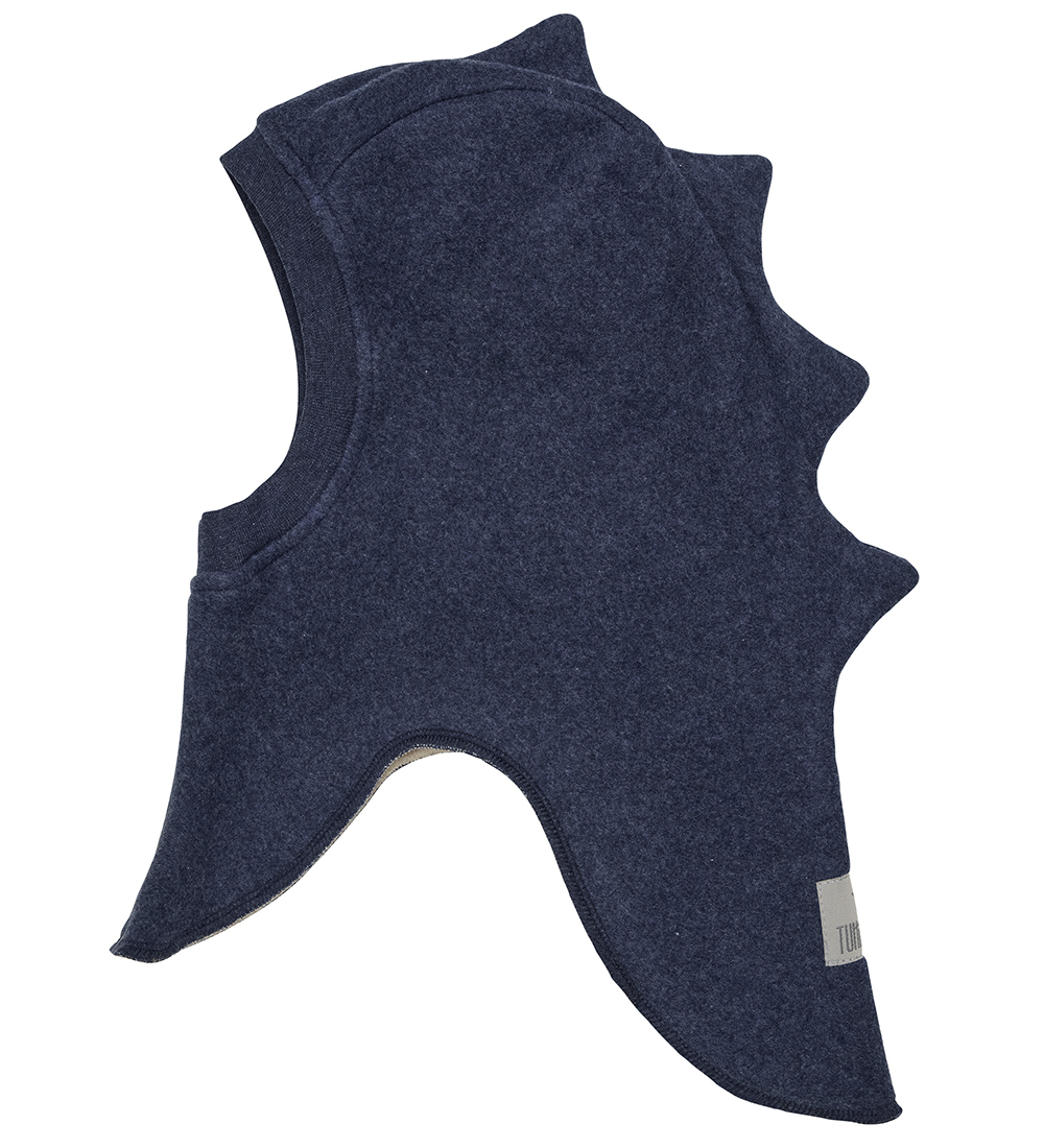 Huttelihut Balaclava - Fleece - Dino - 2-layer - Navy Melange