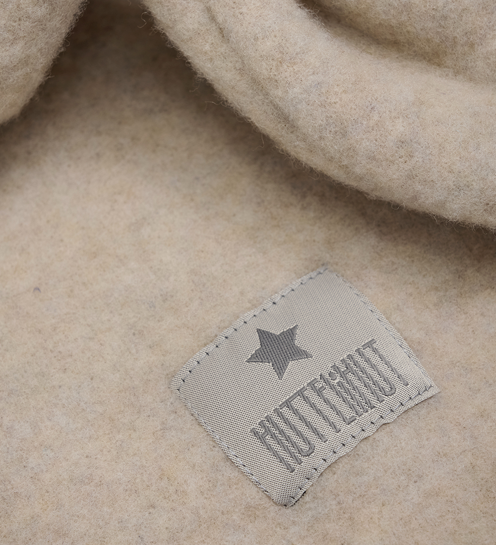 Huttelihut Balaclava - Wool - Dust Melange w. Ears