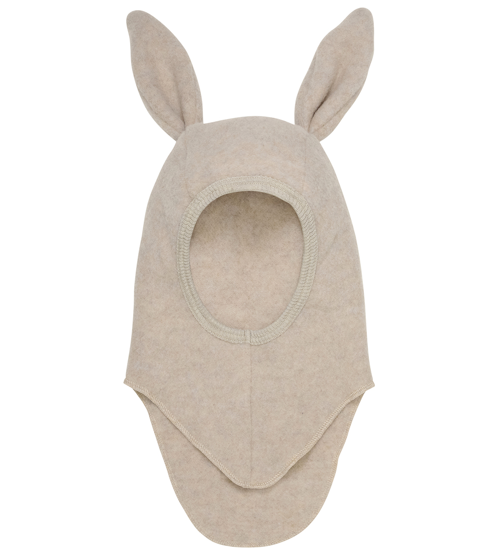 Huttelihut Balaclava - Wool - Dust Melange w. Ears