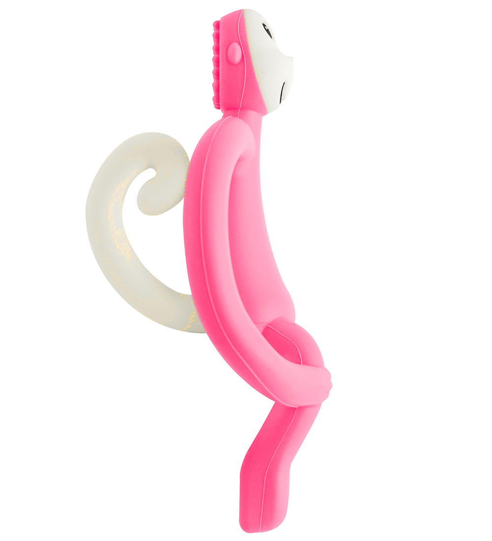 Matchstick Monkey Bijtring - Monkey Tandjes krijgen - Roze