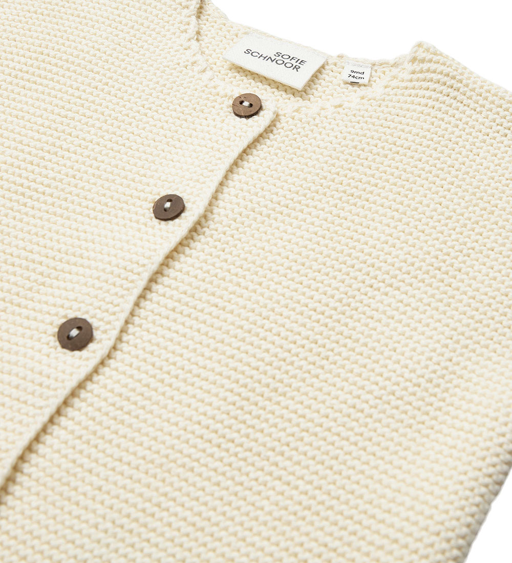 Sofie Schnoor Cardigan - Knitted - Antique White