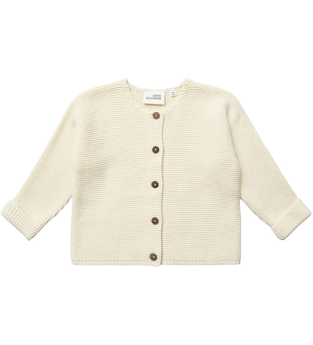 Sofie Schnoor Cardigan - Knitted - Antique White