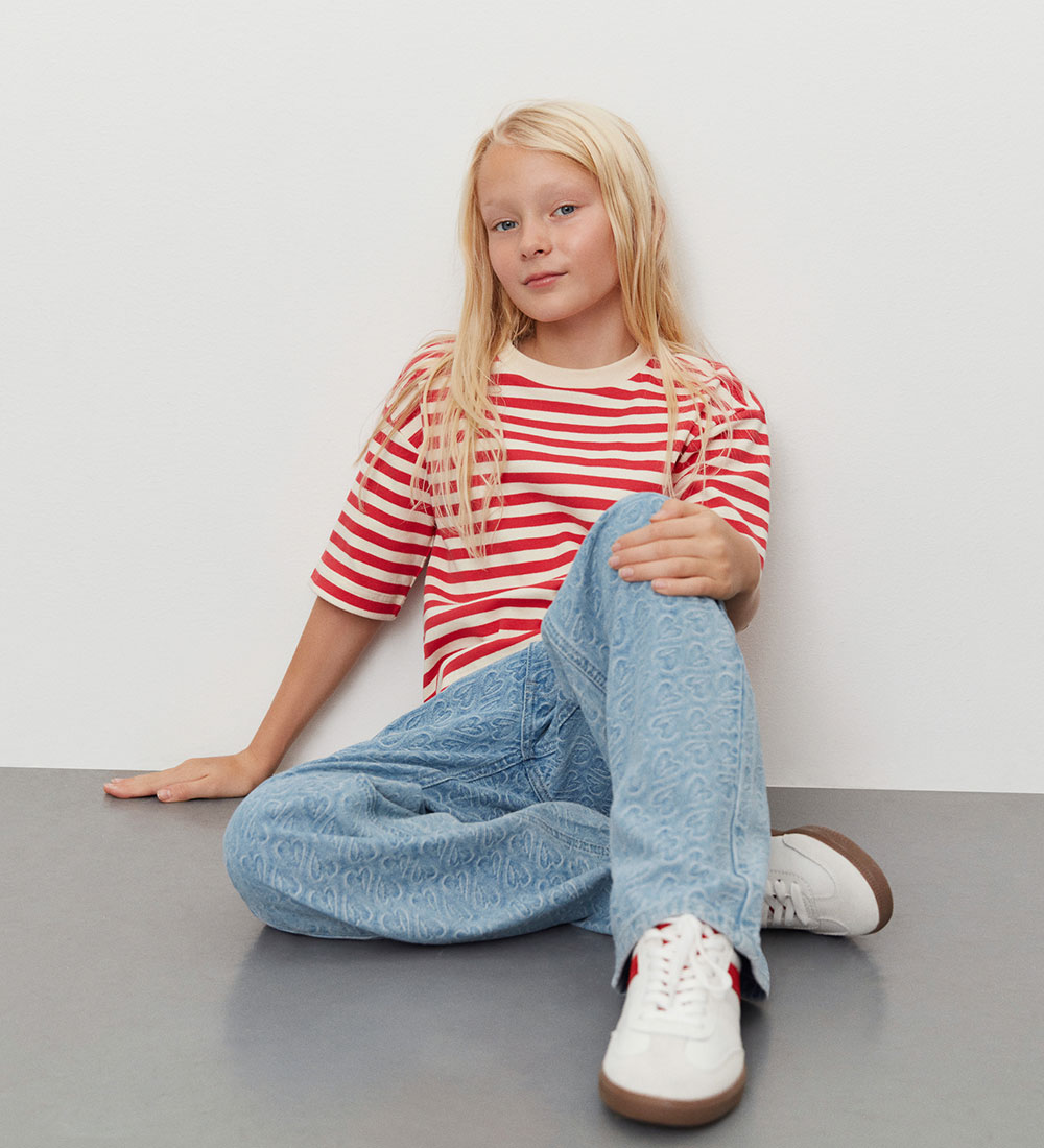 Sofie Schnoor T-shirt - Rib - Berry Ed