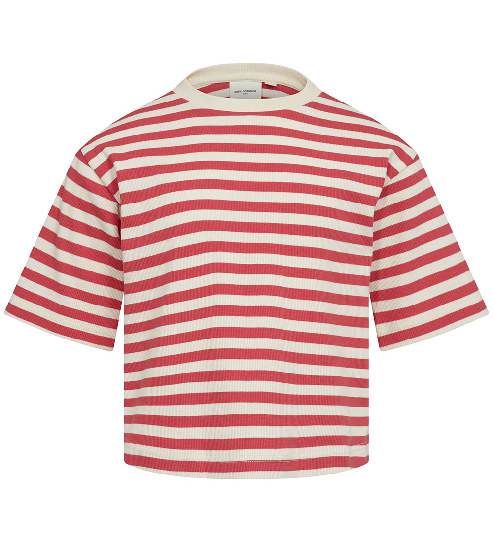 Sofie Schnoor T-shirt - Rib - Berry Ed