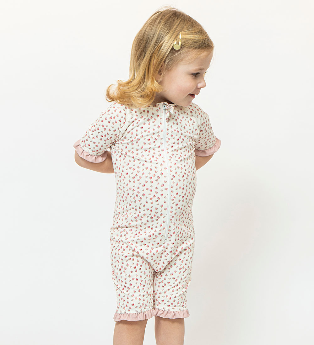 Sofie Schnoor Badoverall - UV50+ - Berry Röd