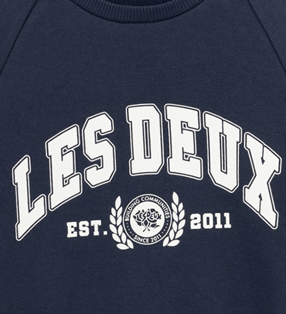 Les Deux Sweatshirt - University - Dark Navy/Light Ivory