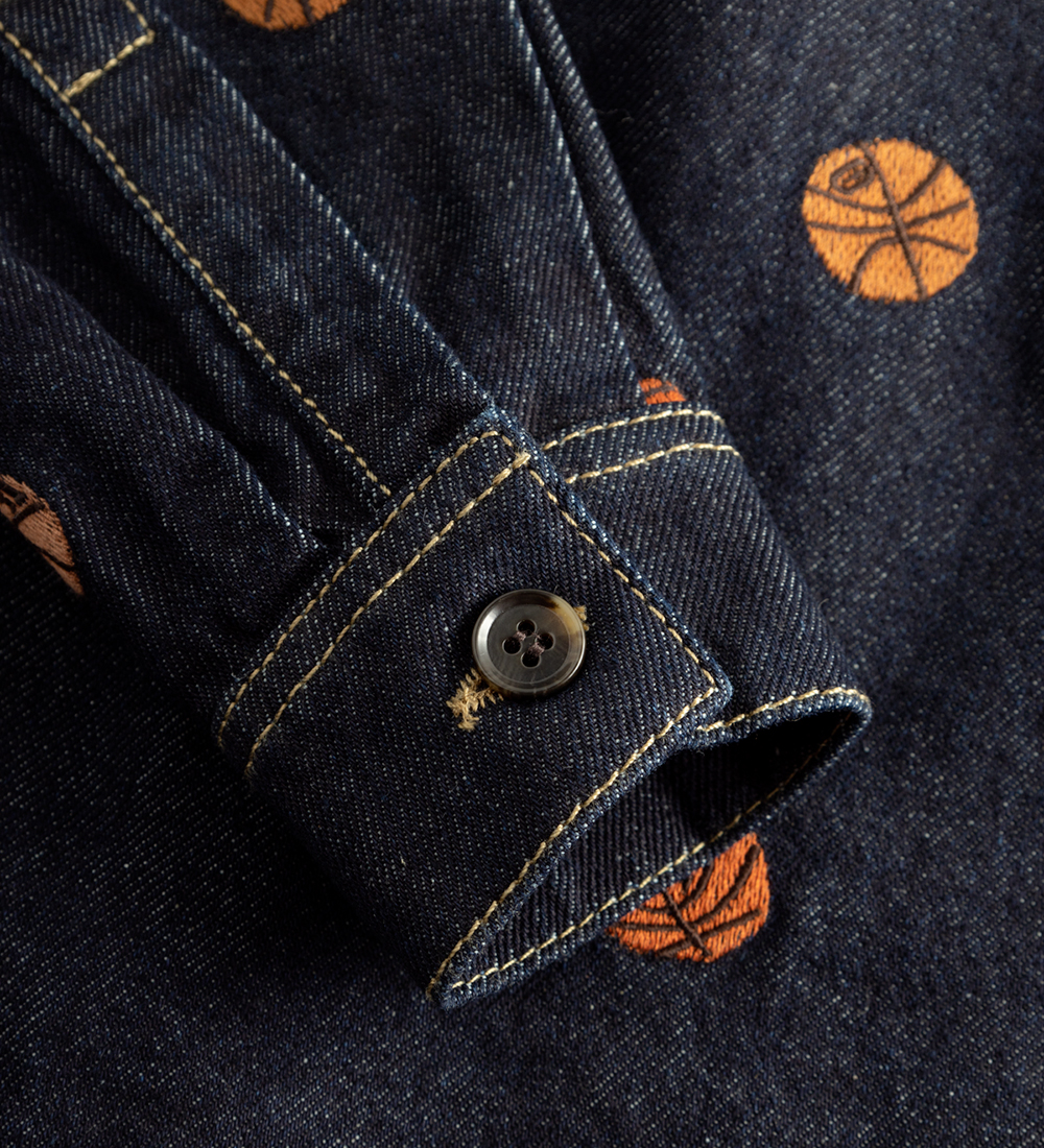Les Deux Shirt - Layton AOE - Raw Denim