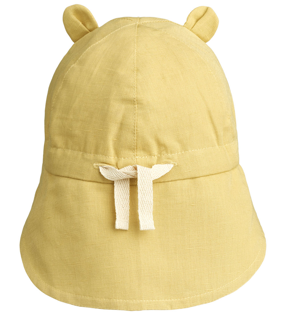 Liewood Sun Hat - Gorm Linen - Crispy Corn