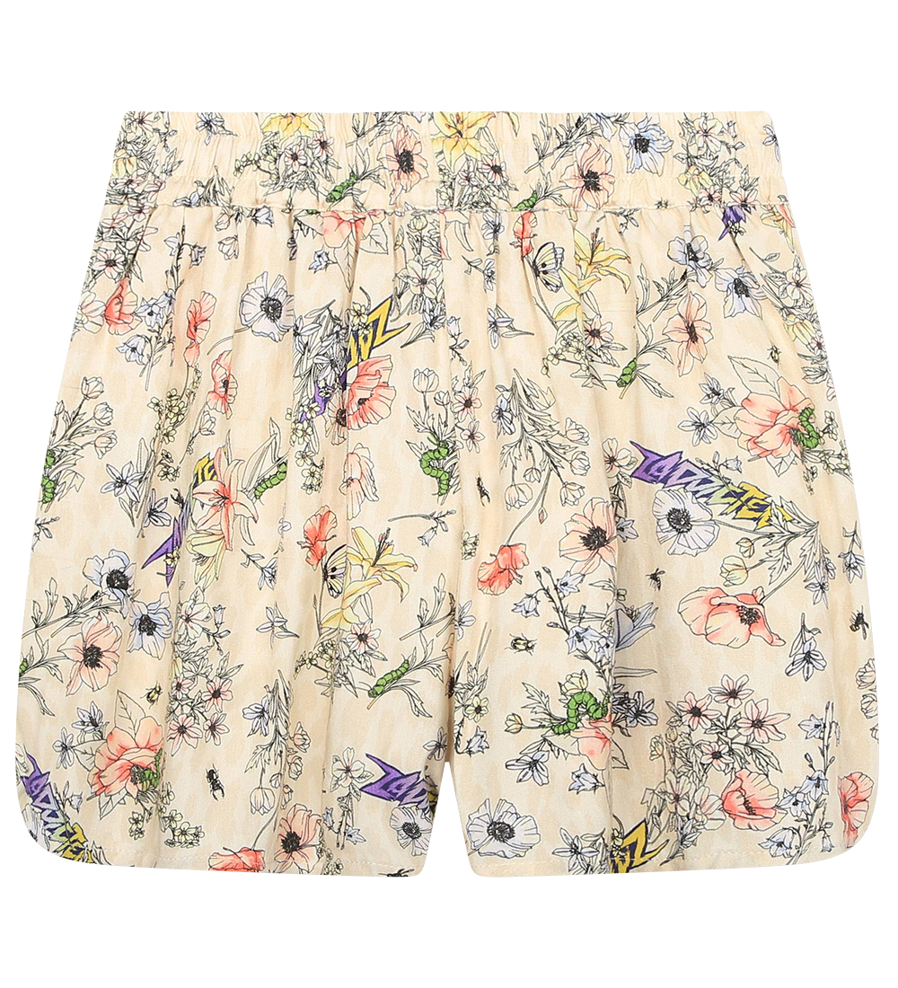 Zadig & Voltaire Shorts - Nicole - Cream w. Flowers