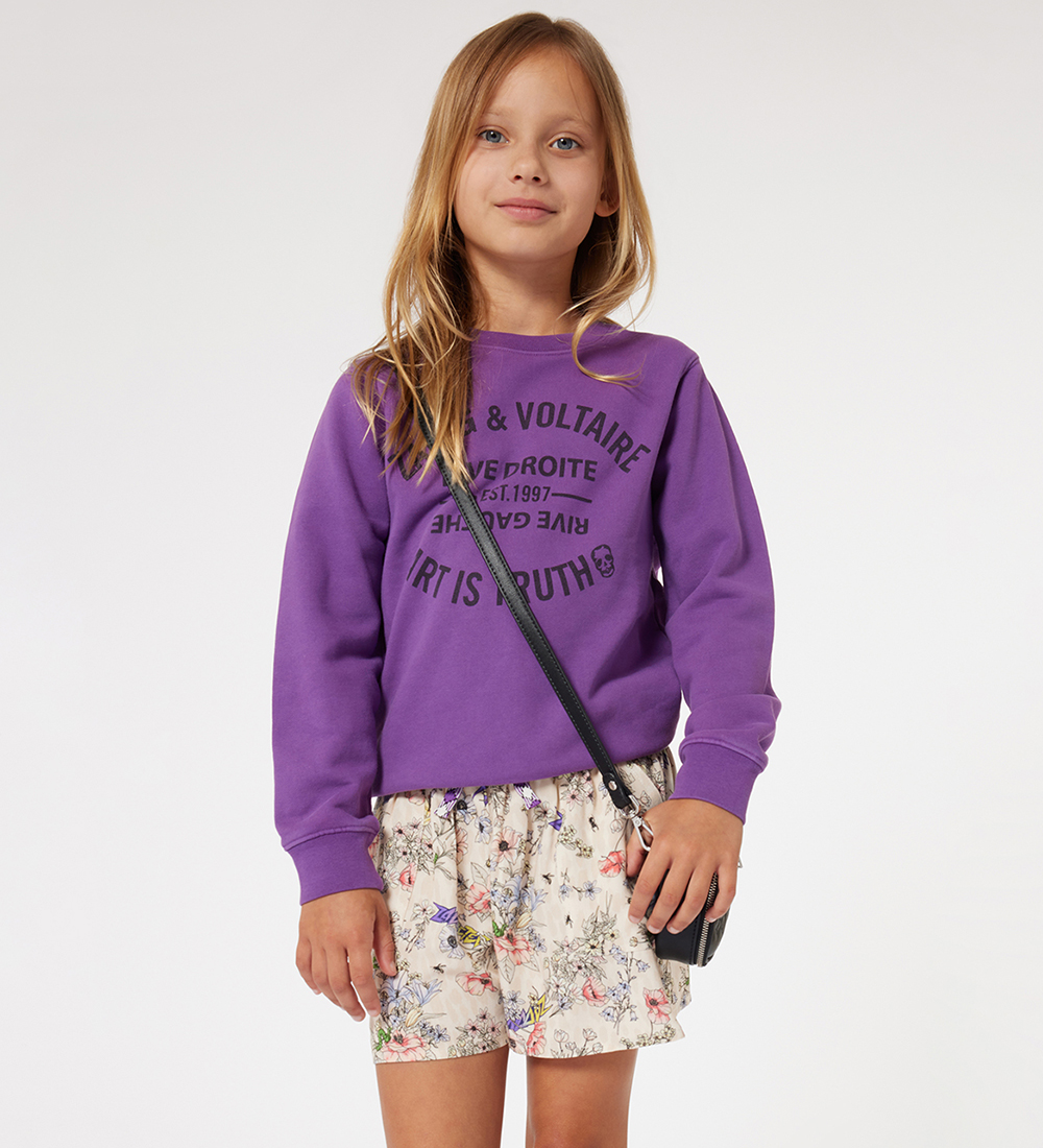 Zadig & Voltaire Shorts - Nicole - Cream w. Flowers