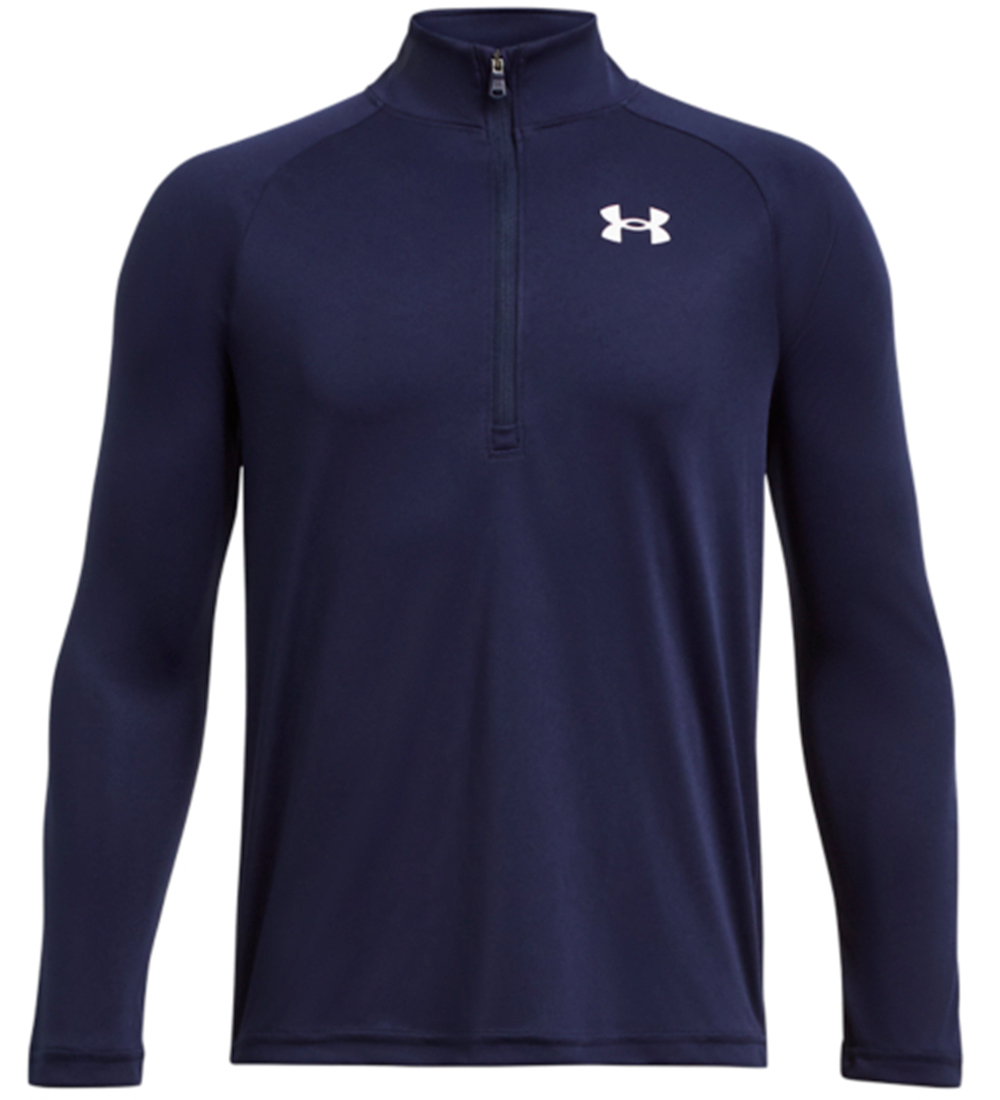 Under Armour 블라우스 - Tech 2.0 1/2 Zip - 미드나잇 네이비