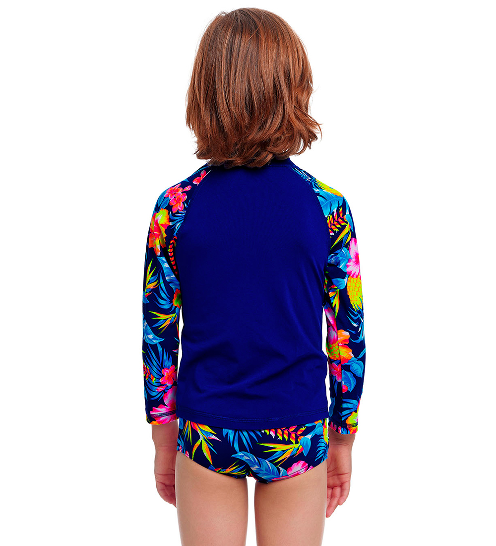 Funkita Badeshirt - Zippy Rash - UV50+ - In Blüte