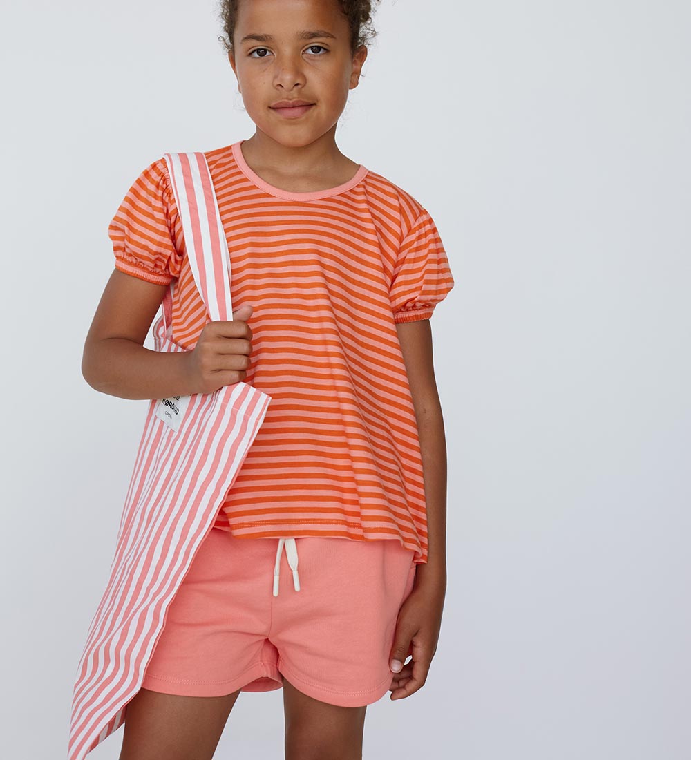 Mads Nørgaard Shopper - Atoma - White Alyssum/Shell Pink