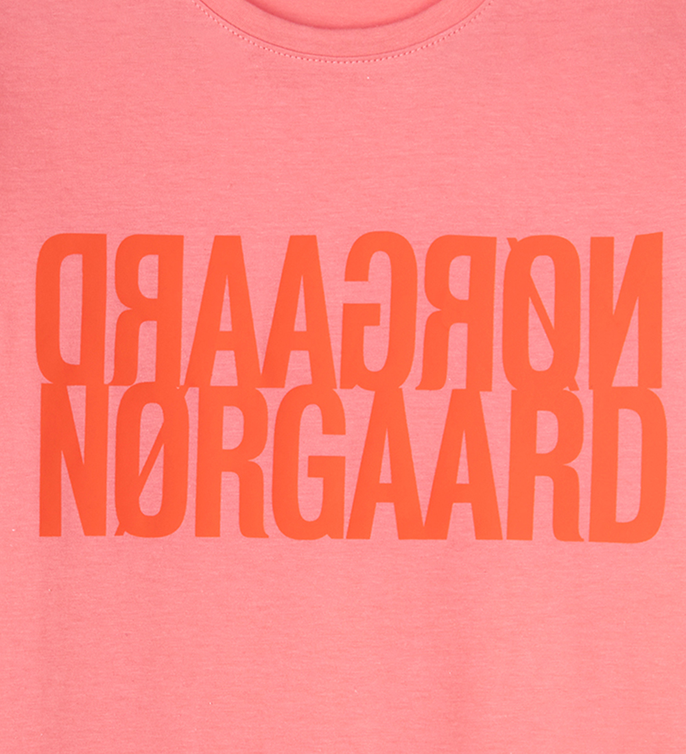 Mads Nørgaard T-shirt - Tuvina - Shell Pink