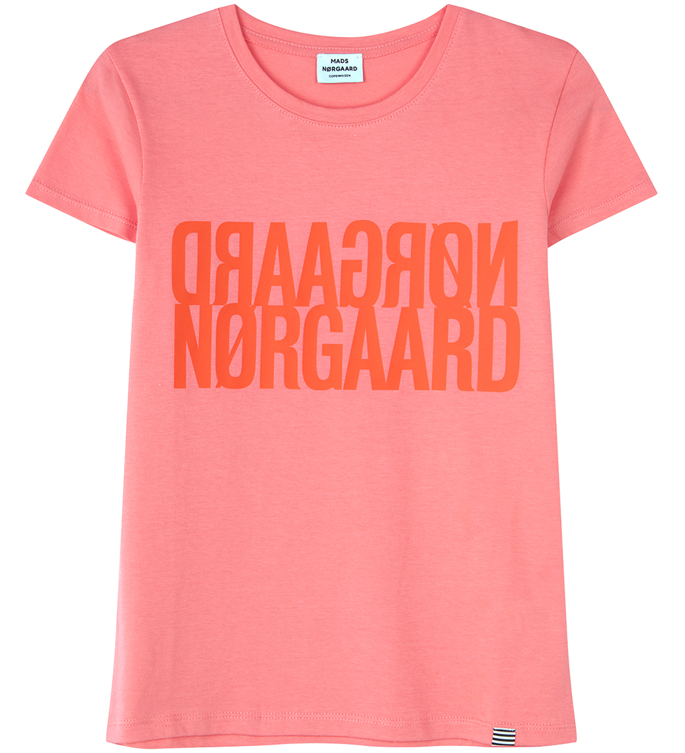 Mads Nørgaard T-shirt - Tuvina - Shell Pink