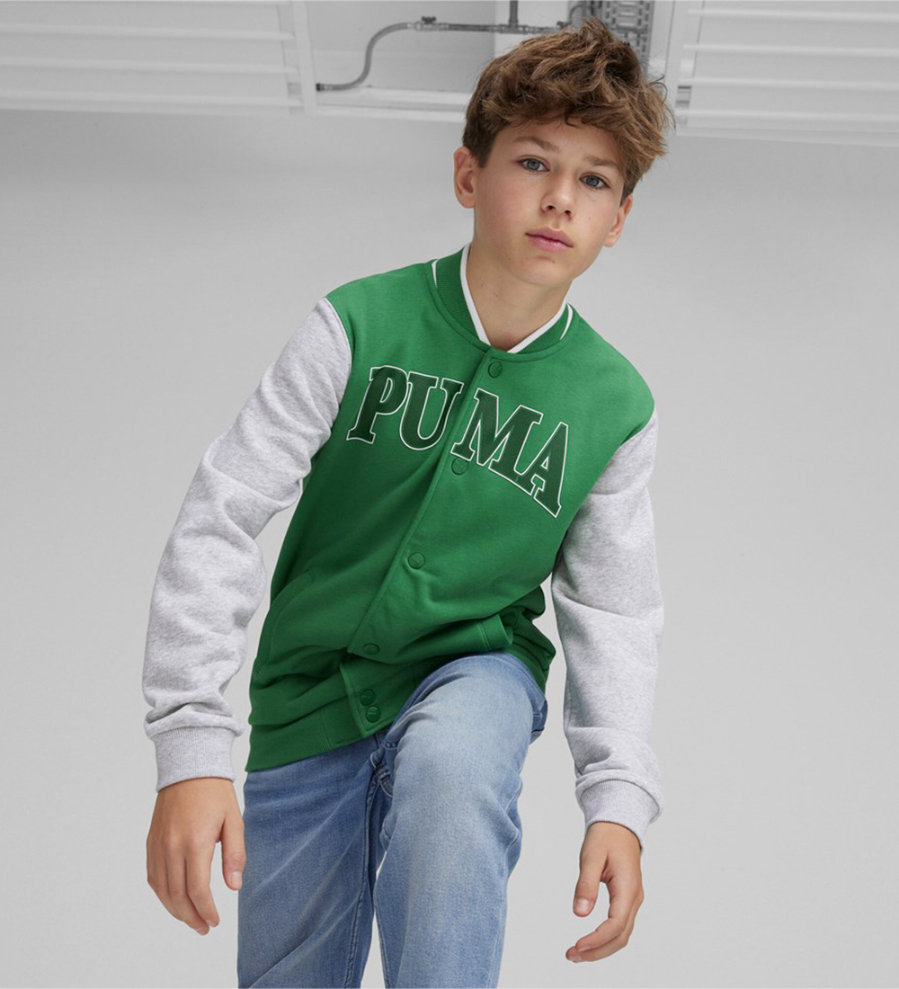 Puma Bomberjacke - Squad Bomber - Grün