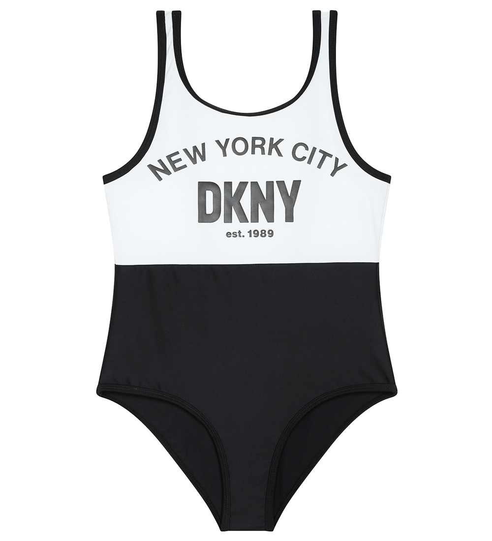 DKNY Badeanzug - Schwarz/Weiß