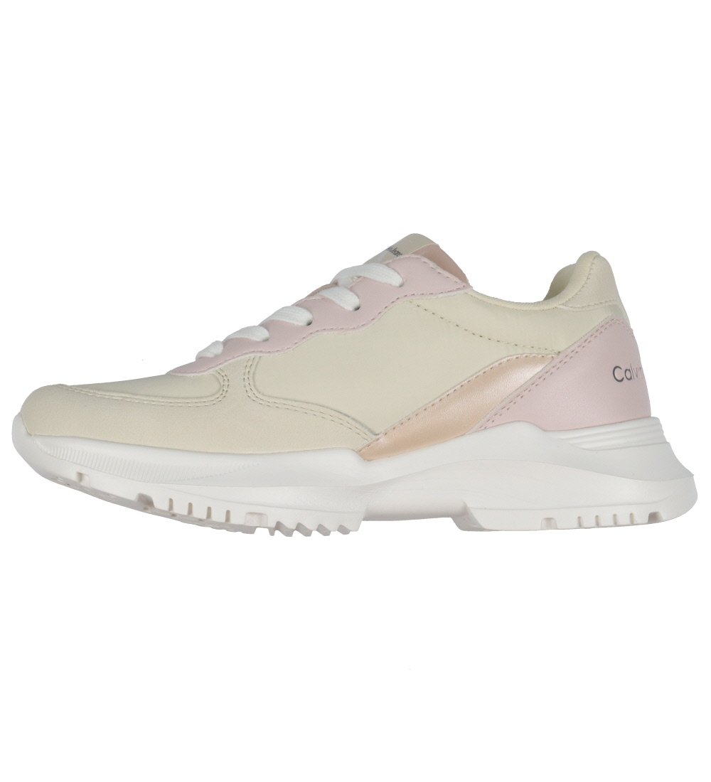Calvin Klein Skór - Low Cut Lace-Up - Drapplitað/Bleikt/Powder B