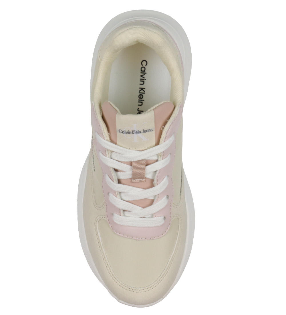 Calvin Klein Skór - Low Cut Lace-Up - Drapplitað/Bleikt/Powder B