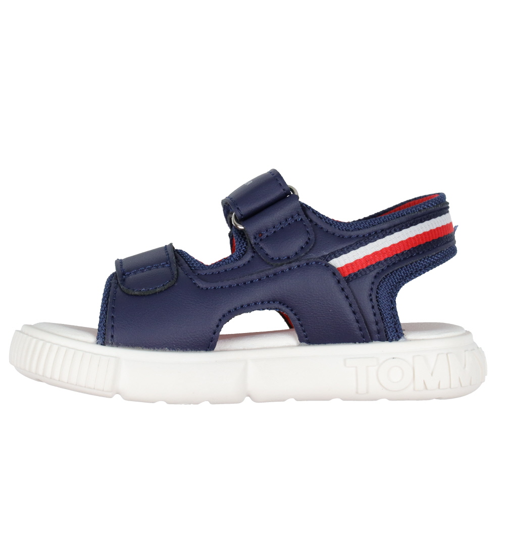 Tommy Hilfiger Sandaalit - raidat Tarranauha - Sininen