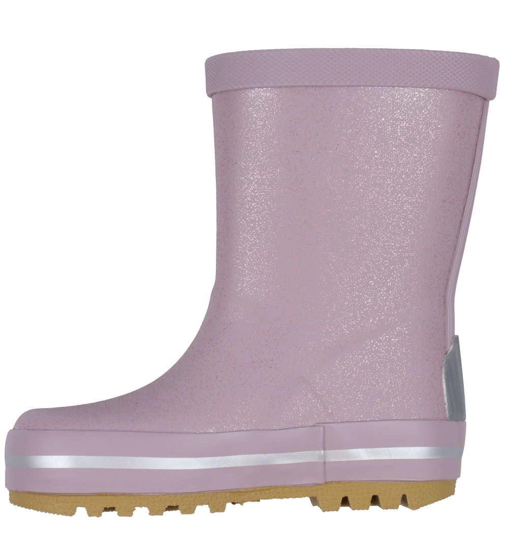 Mikk-Line Rubber Boots - Wellies - Glitter - Nirvana