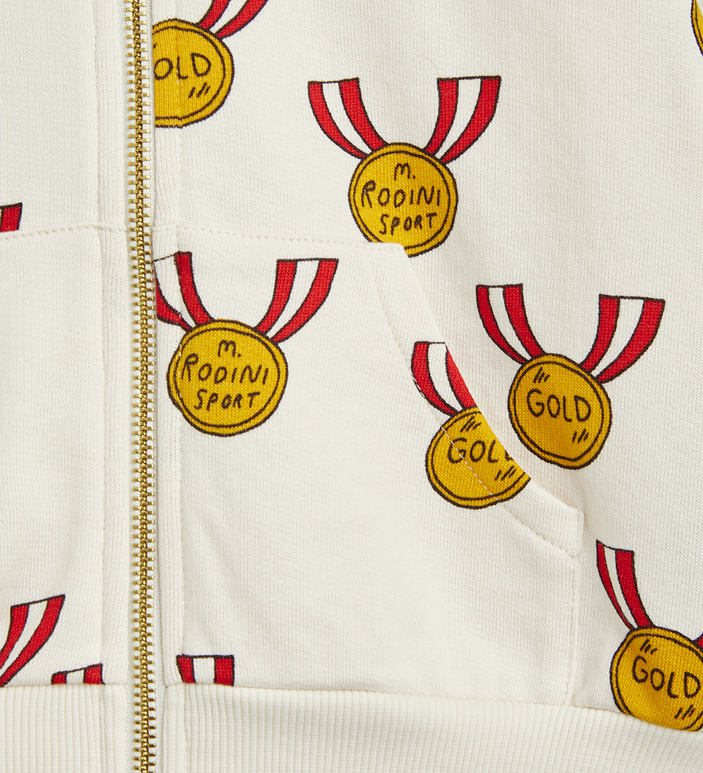 Mini Rodini Cardigan M. Hetta - Medalíur - Drapplitað