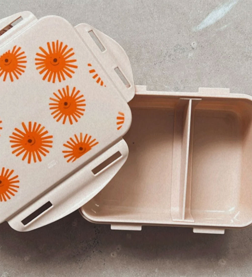 Petit Monkey Lunchbox - Sunny - Oyster