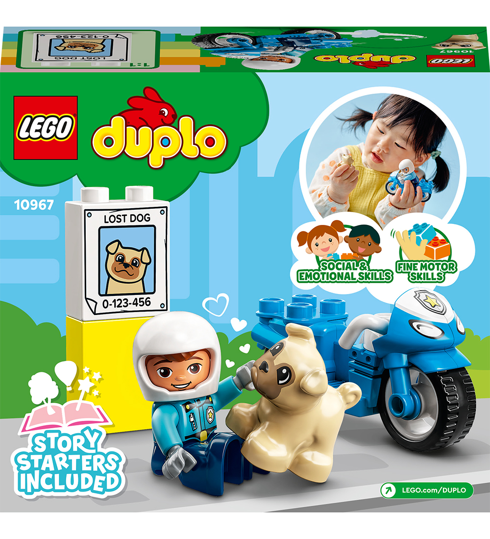 LEGO® DUPLO® - Police Motorcycle 10967 - 5 Parts