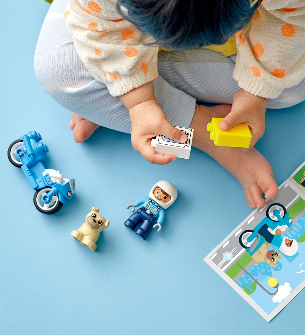 LEGO® DUPLO® - Police Motorcycle 10967 - 5 Parts