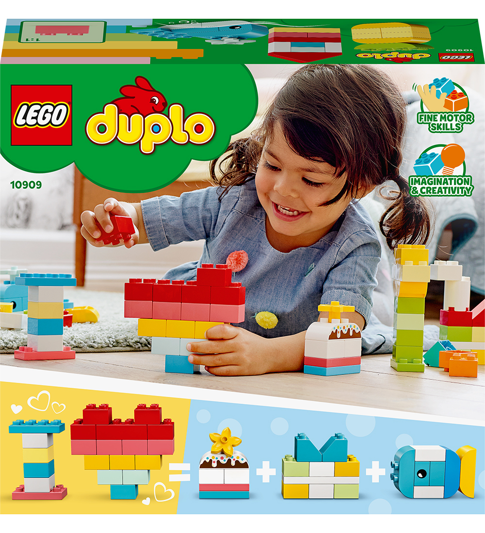 LEGO DUPLO - Heart box 10909 - 80 Parts