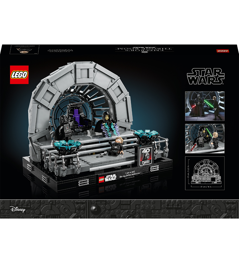 LEGO® Star Wars - Emperor's Throne Room Diorama 75352 - 807 Part