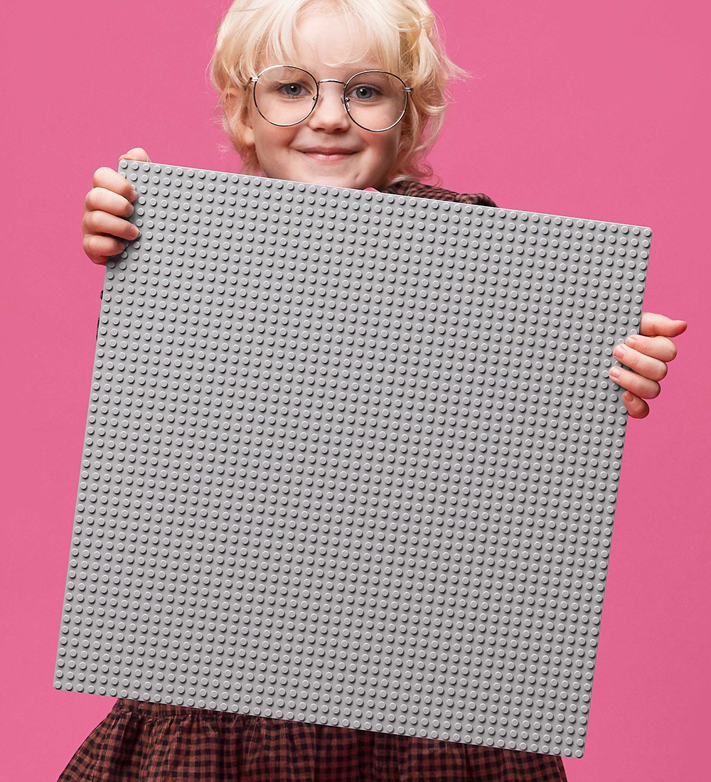 LEGO® Classic+ - Gray Baseplate - 11024
