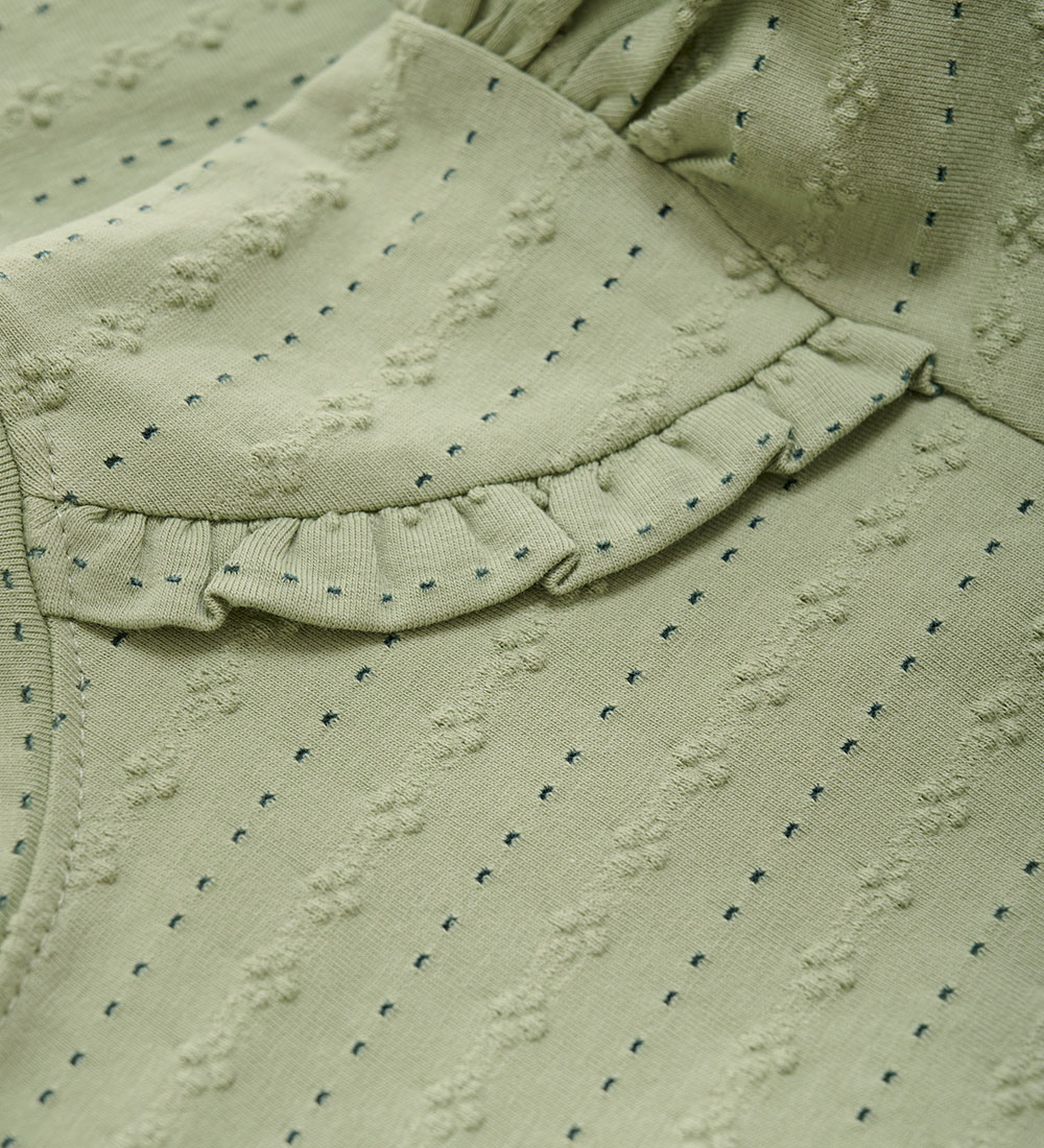 Minymo Blouse - Jaquard - Reseda