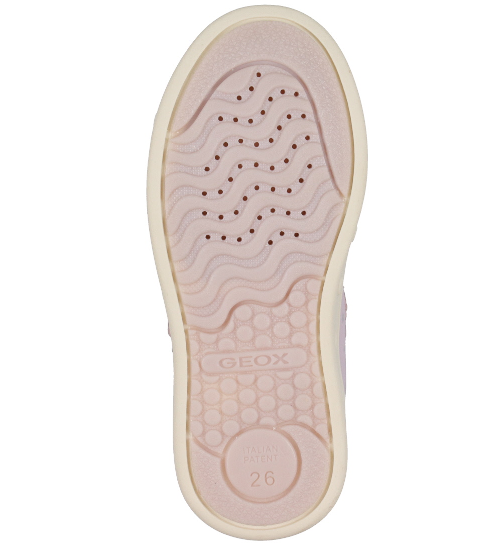 Geox Shoe w. Light - Skylin - Pink/Aqua