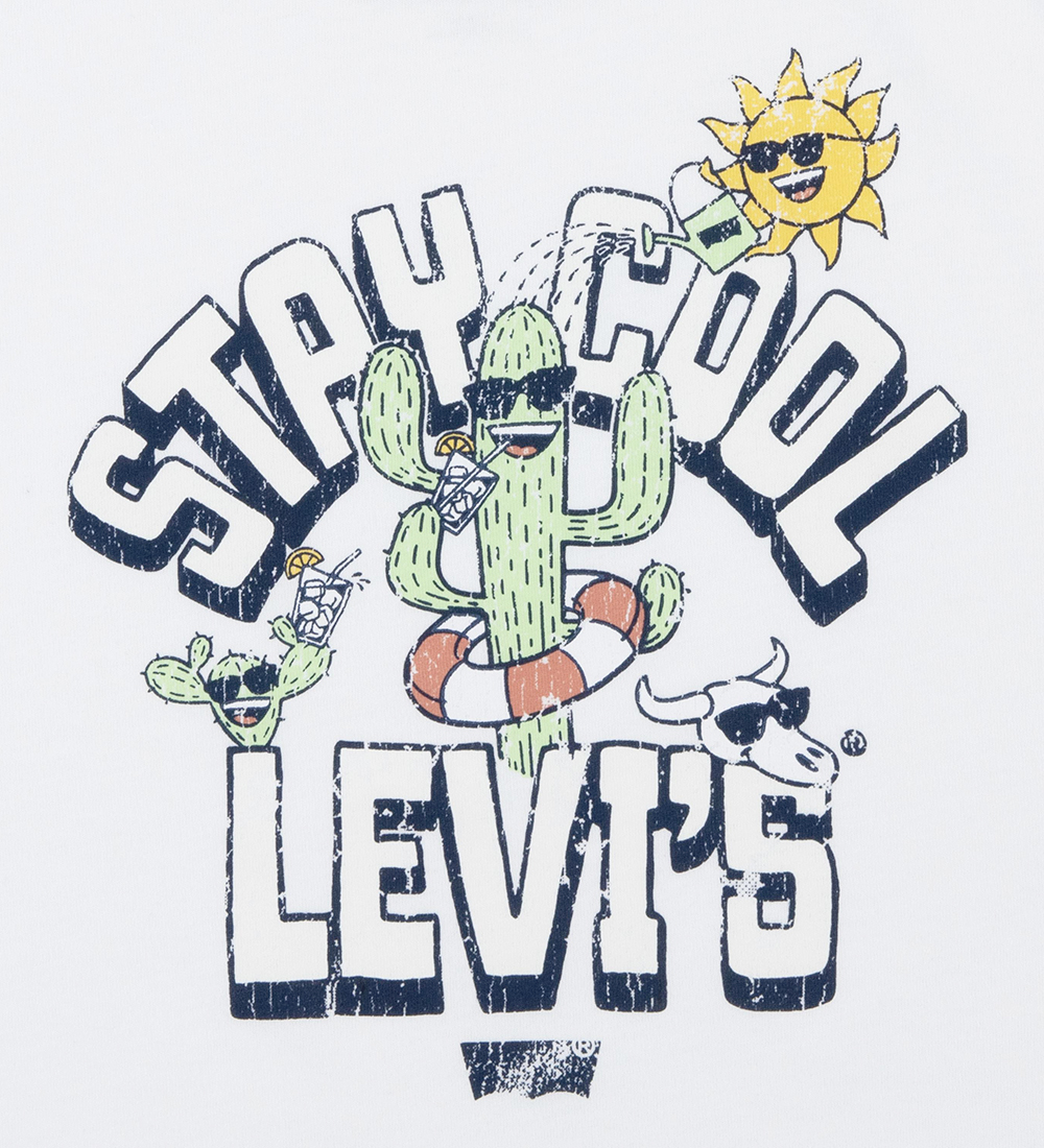 Levis T-shirt - Stay Cool - Cloud Dancer