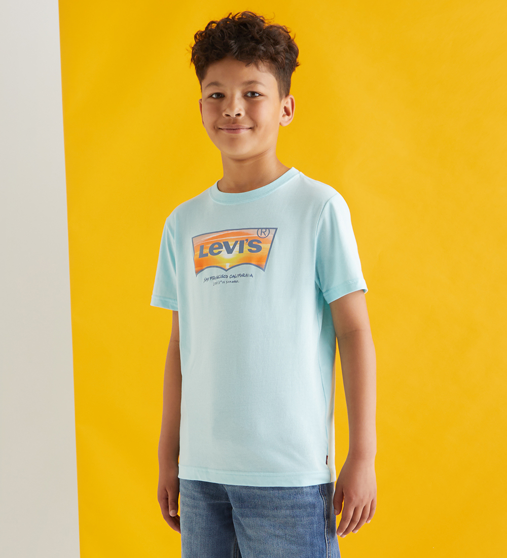 Levis T-skjorte - Sunset Flaggermusvinge - Clearwater