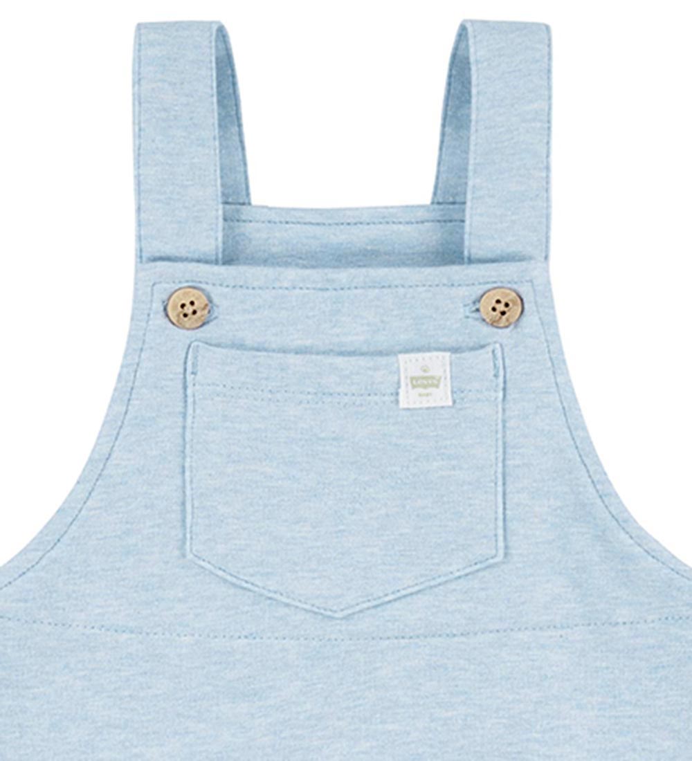 Levis Overalls - Pocket Front - Lt Mist Heather