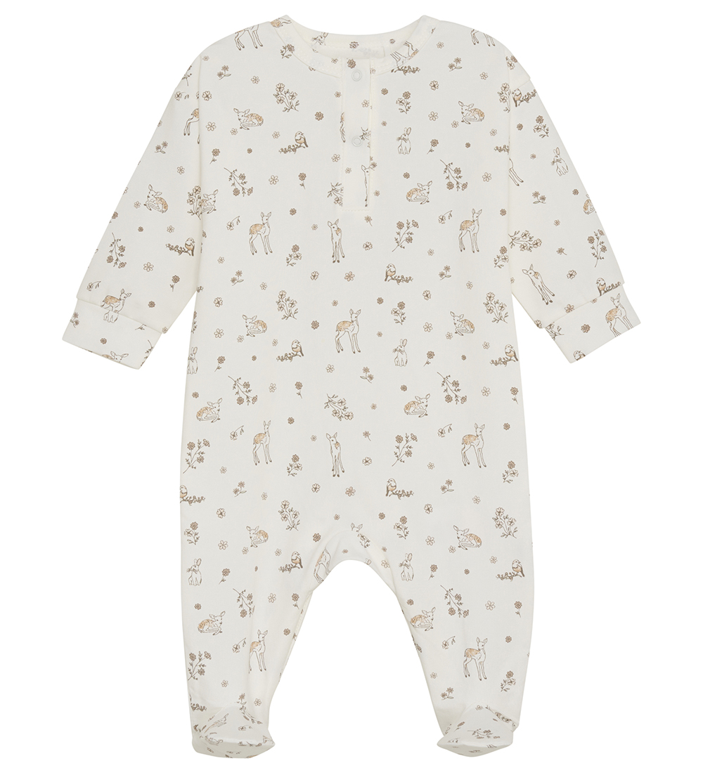 Fixoni Jumpsuit - Silver Peony w. Print