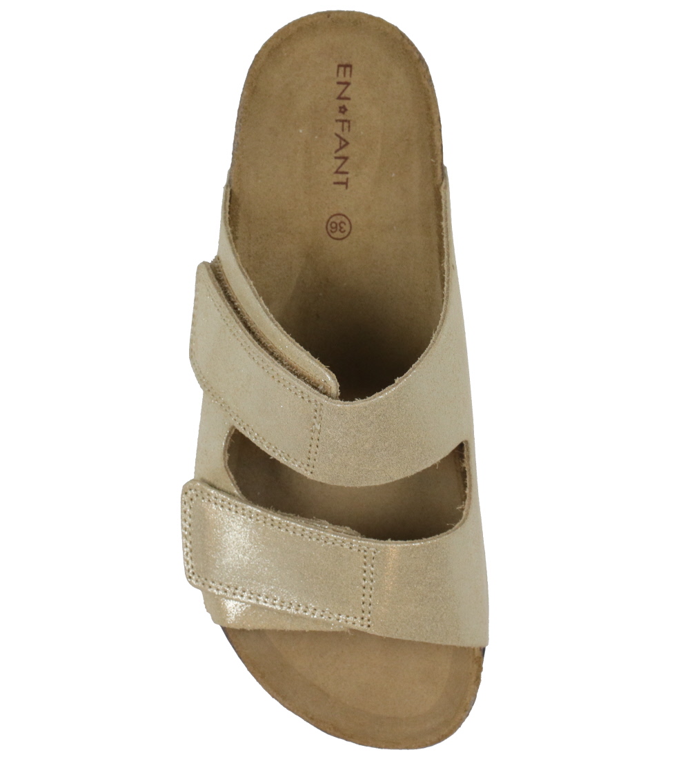 En Fant Sandals - Nubuck - Champagne Beige