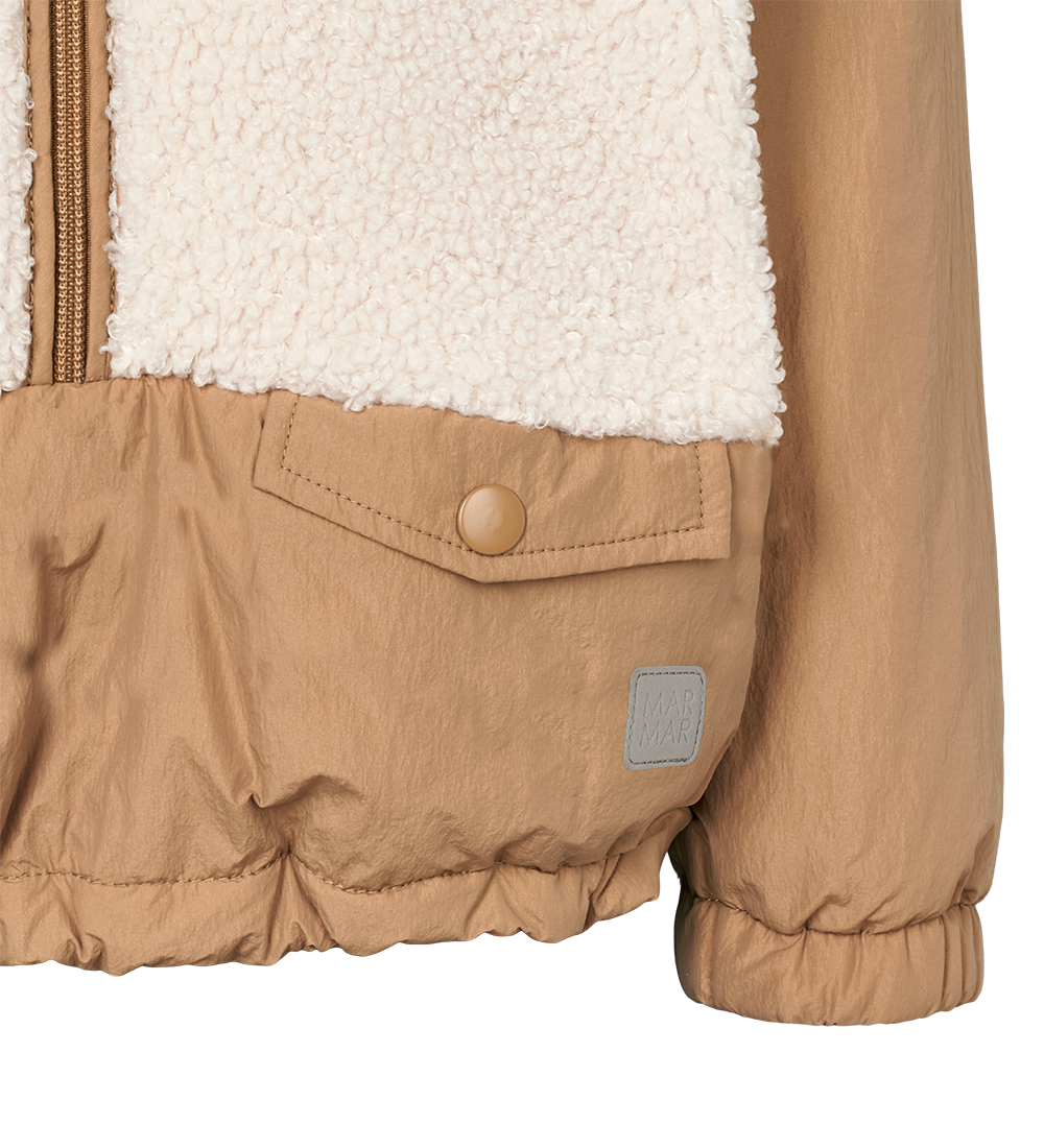 MarMar Fleece Jacket - Odys - Cumin Block