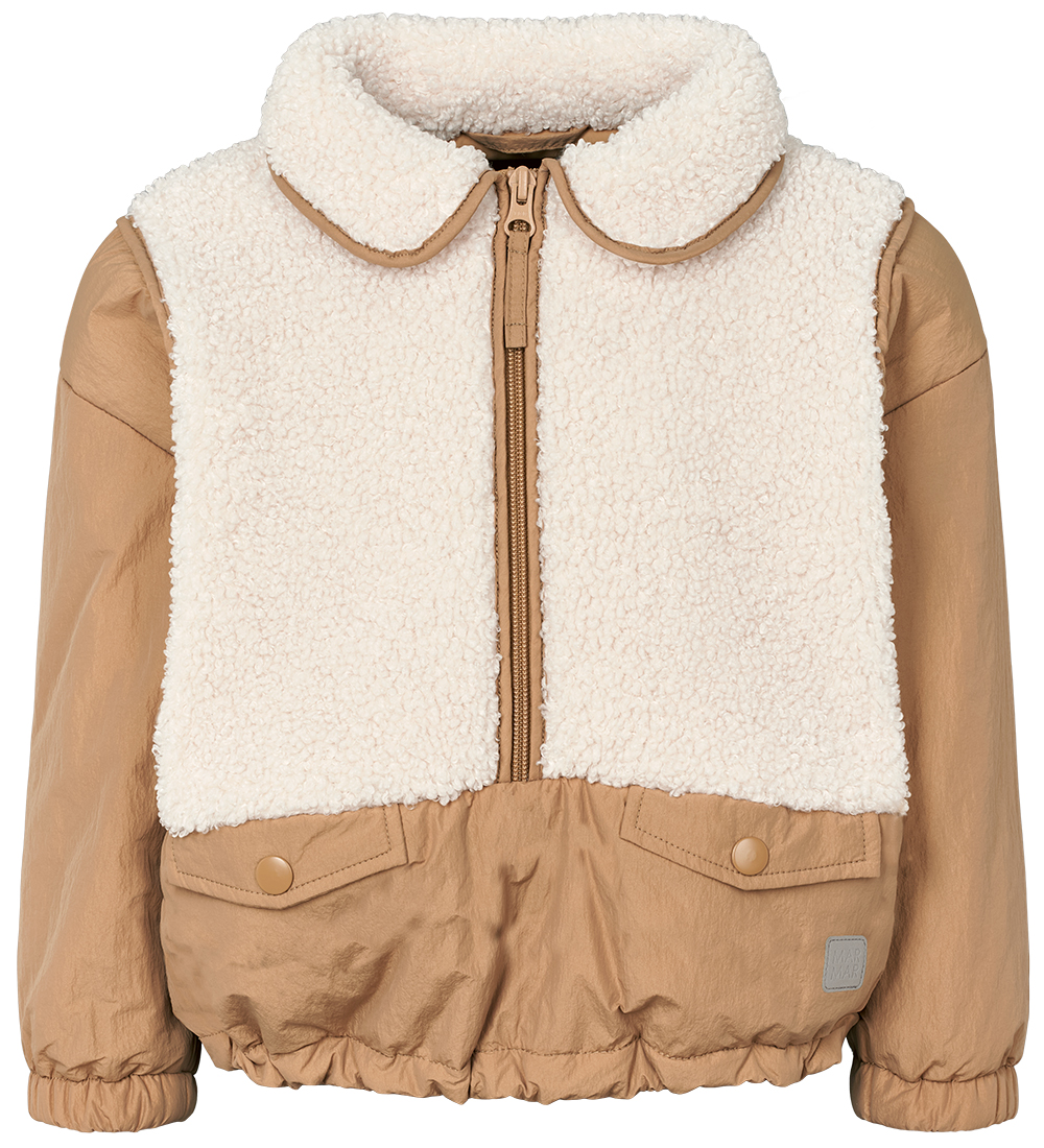 MarMar Fleece Jacket - Odys - Cumin Block