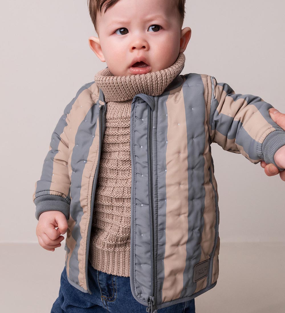 MarMar Thermo Jacket - Orry - Alpaca Stripe