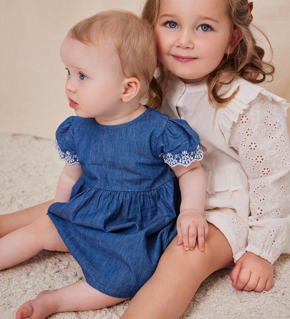 En Fant Kleid - Chambray - Blue Denim