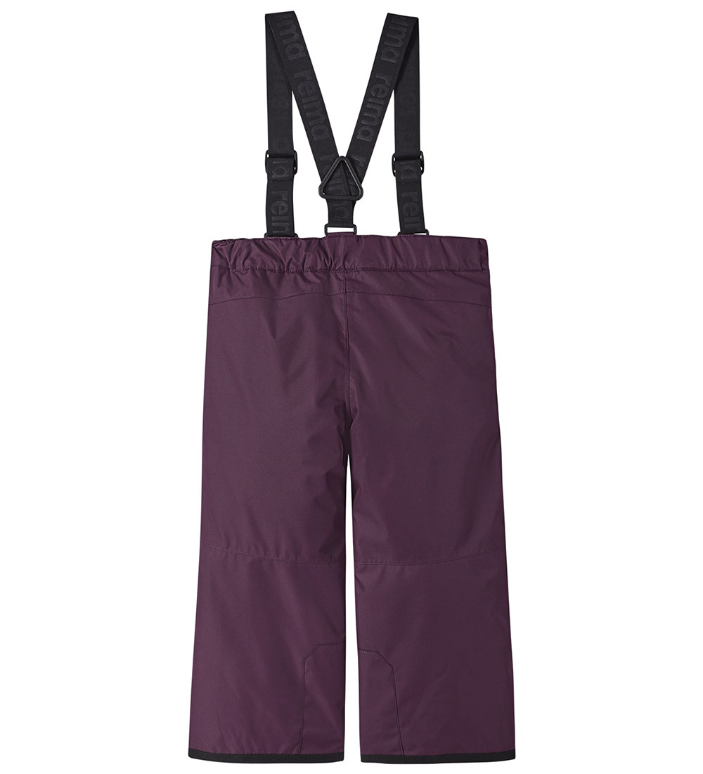 Reima Ski Pants w. Suspenders - Proxima - Deep Purple