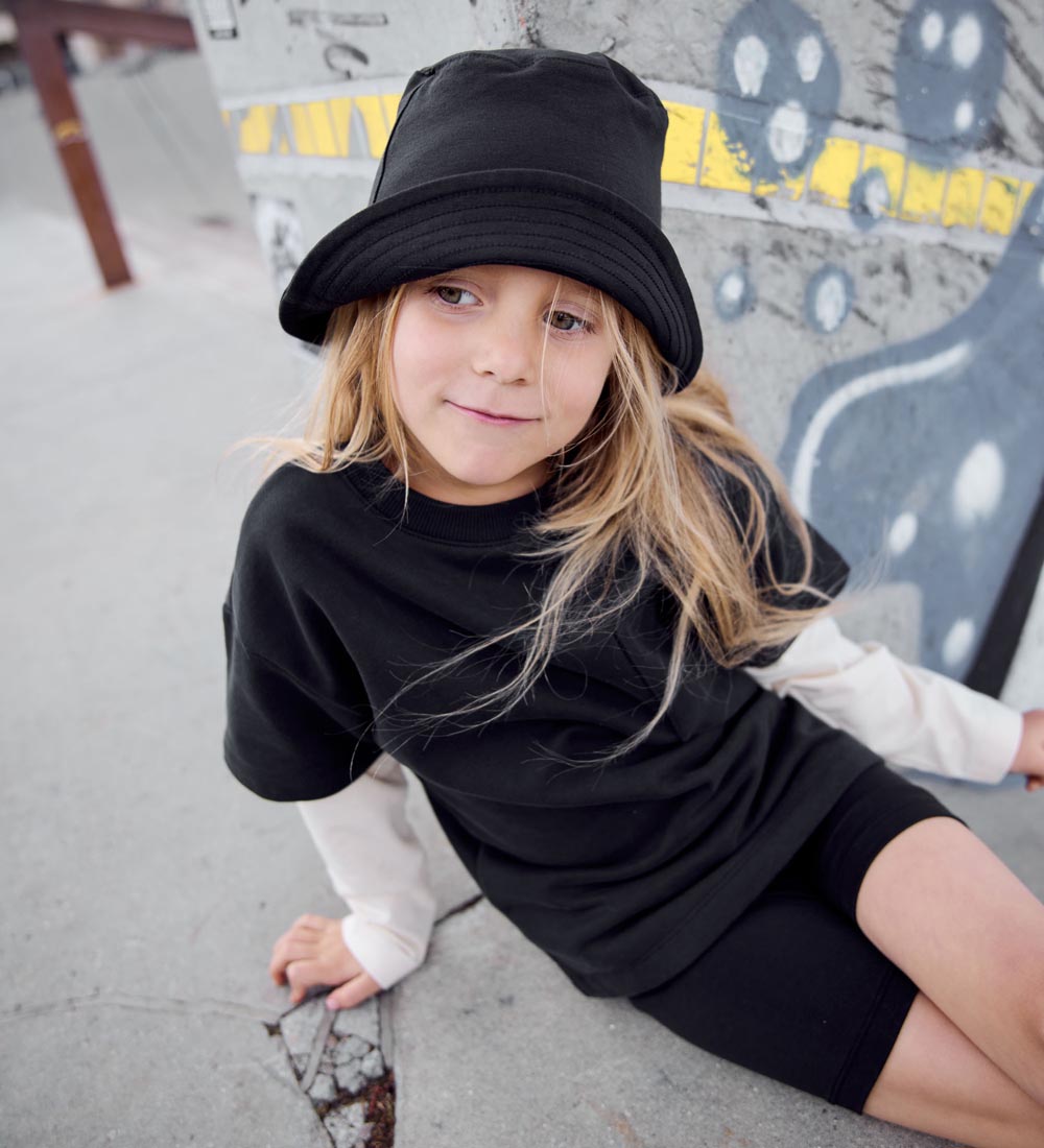Olsen Kids x Bær Green Bucket-hattur - Svart