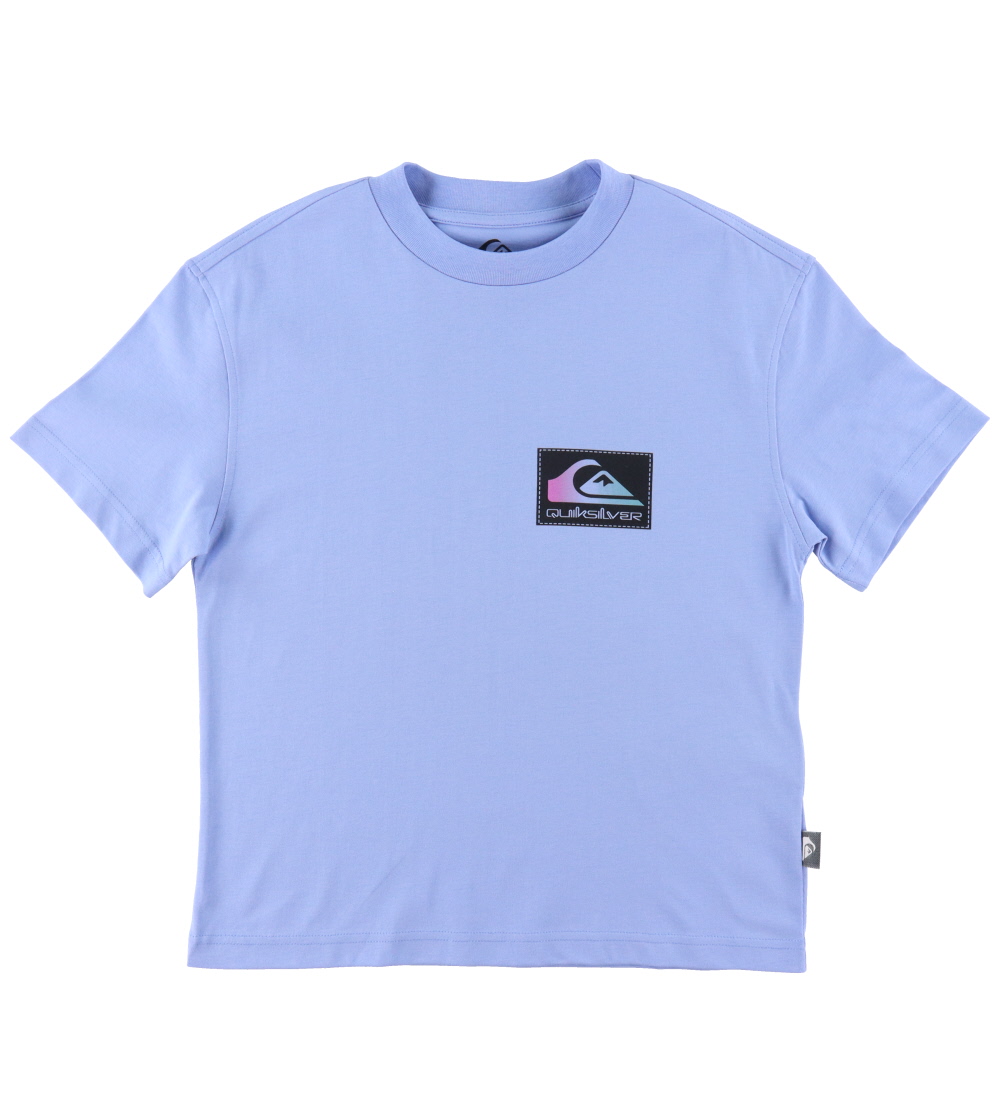 Quiksilver T-shirt - Back Flash SS - Light blue
