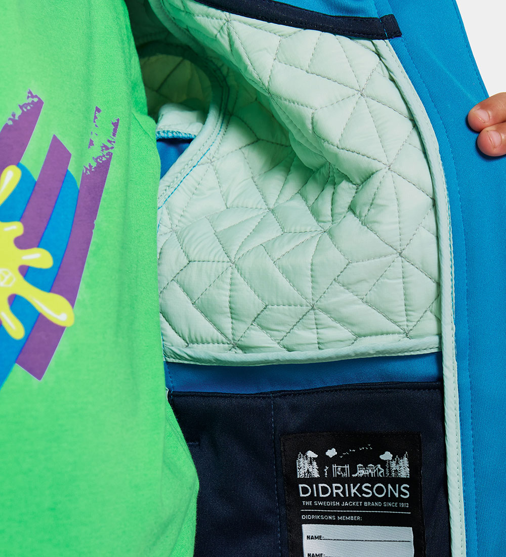 Didriksons Softshell Jacket - Briska - Blue Lagoon