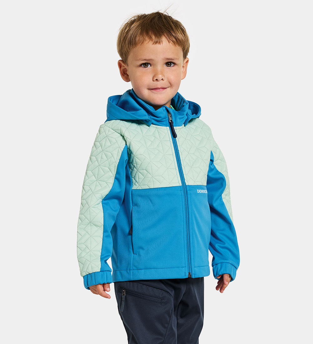Didriksons Softshell Jacket - Briska - Blue Lagoon